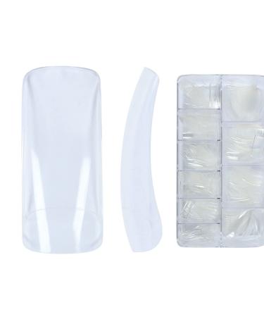 Emmi Nail 250 tip box filled Clear - extension of natural nails with nail tips
