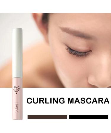 Mascara with Small Brush Head Waterproof and Long-Lasting Slender and Curly No Smudge Lengthened Thickened Fine Comb Type for Womenf 1.5g Brown - Buy Online on SooperMarket.com
