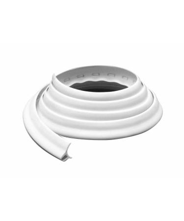 Taylor Made Products 826500 White Deck Vinyl for Boat Windshield, Twin Flap
