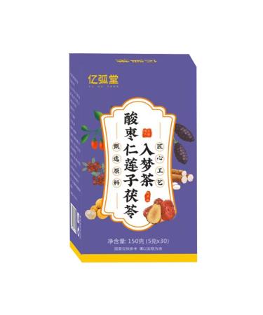 cn herb 150g Zizyphus Jujuba Seed Lotus Seed Poria Cocos Tea Combination Herb Tea Nourishing Health Teabag