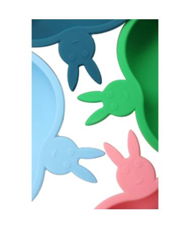 URONNFIT Baby Suction Plate - BPA-Free Silicone Self-Feeding Plate for Toddlers | Microwave & Dishwasher Safe (Green) - Buy Online on SooperMarket.com
