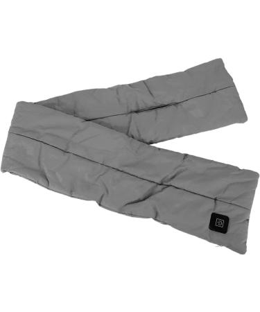 Trisar Heating Scarf - Adjustable Easy to Clean Electric Heating Scarf for Comfortable Office Use - Gray - Buy Online on SooperMarket.com