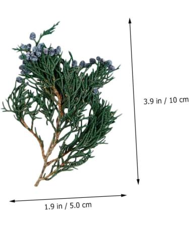 ABOOFAN 2 Pcs Pine Branch DIY Material Floral Boxes Wedding Decoration Christmas Pine Branches Household - Buy Online on SooperMarket.com