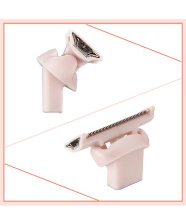 Rose Gold Plated Razor Replacement Heads - 2 Pack | For Flawless Nu and Finishing Touch Razors | Hair Remover Replacement Head with Covers for Women - Buy Online on SooperMarket.com