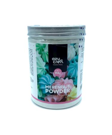 Azucren Meringue Powder for Making Meringues Pavlova and American Buttercream. The Powder is Ready to Use Just add Water (1:3) and sugar if desired. 113 g.