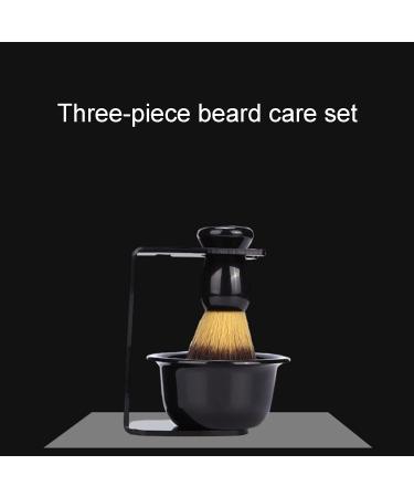Deluxe Shaving Kit for Men - Shaving Brush Set Beard Bowl & Stand | Premium 3 Pack for Perfect Shaves - Buy Online on SooperMarket.com