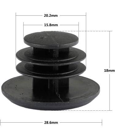 CAMVATE 4-Piece Handlebar Bar End Plugs Caps for Bike Bicycle Camera Grip - 1341 - Buy Online on SooperMarket.com
