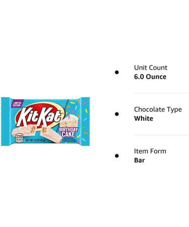 Kit Kat Birthday Cake (2) - Buy Online on SooperMarket.com