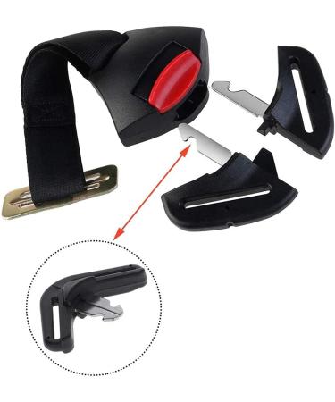 Glosoni Car Seats Crotch Buckle Clip - 5 Point Adjustable Strap Harness Chest Clip for Safety - Buy Online on SooperMarket.com