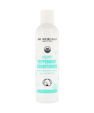 Dr. Mercola Healthy Pets Organic Peppermint Conditioner for Dogs 8 fl oz (237 ml)