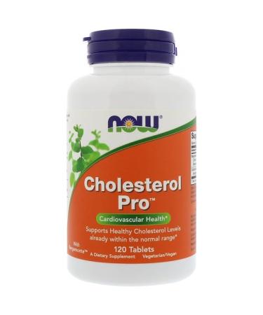 Now Foods Cholesterol Pro 120 Tablets