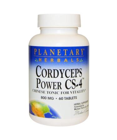 Planetary Herbals Cordyceps Power CS-4 800 mg 60 Tablets