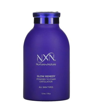 NXN Nurture by Nature Glow Remedy Powder To Foam Exfoliator 1.2 fl oz (35 ml)
