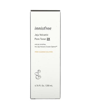 Innisfree Jeju Volcanic Pore Toner 2X - 200ml | Pore Minimizing & Purifying - Buy Online on SooperMarket.com