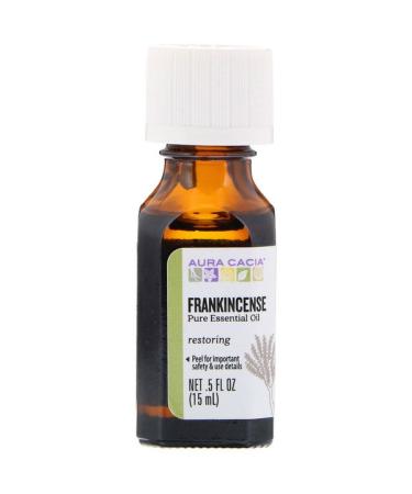 Aura Cacia Pure Essential Oil Frankincense .5 fl oz (15 ml)