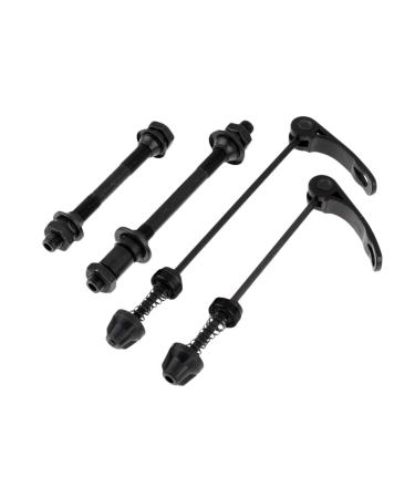 PETIT MANON 1 Pair Bike Quick Release Skewer Axle Wheel Hub Hollow Shaft Front/Rear Set Fit for Mountain Bike, MTB