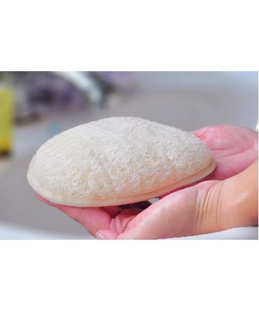 Natural Luffa Swam Peeling Body Cloths - Eco-Friendly Loofah Pads for Women & Men (2 Pack) - Ideal for Dishwashing & Exfoliating - Buy Online on SooperMarket.com