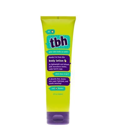 TBH Kids Body Lotion for Teen Girls and Boys For Dry Skin - Non-Greasy & Hydrating Kids Lotion - Made with Natural Ingredients in the USA   Sulfate  Paraben Free Lotion for Tweens and Kids- 8oz