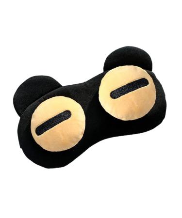 Worparsen Sleep Blindfold Relief Fatigue Breathable Functional Cartoon Big Eye Eye Cover A