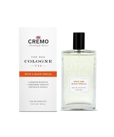 Cremo Astonishingly Superior Cologne for Men No. 11 Spice & Black Vanilla 3.4 fl oz (Pack of 2) - Buy Online on SooperMarket.com