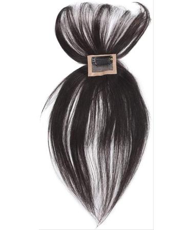 100% Real Human Hair Mini Fringe 3D Clip in Air Bangs Topper Cover fof Women Natural Looking One Piece Clip in Fringe Air Bangs Hair Extensions/909 - Buy Online on SooperMarket.com