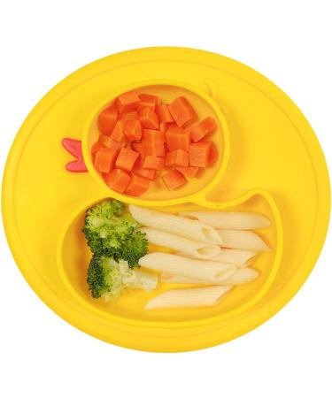 Wrapables Silicone Duck Baby Placemat with Suction Food Plate - Buy Online on SooperMarket.com