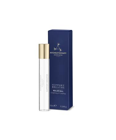 Aromatherapy Associates Support Breathe Roller Ball. Premium Blend of Pine Tea Tree and Eucalyptus Essential Oils to Ease Tension and Refresh The Senses on The Go (0.34 fl oz) Peppermint