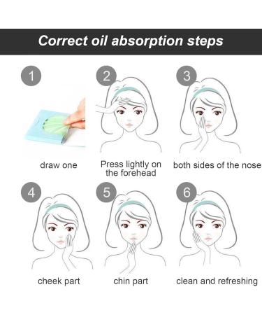 Rapidbok Blotting Paper - 200 Leaves Oil Control Sheets for Oily Skin | Gray Oil Absorbing Towels - Buy Online on SooperMarket.com