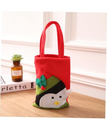 ABOOFAN 2pcs Hand Adorable Pouch Sweets for Candy Christmas Decor Bags Xmas Party Exquisite Non-woven 22x15cm Assorted Color 5 - Buy Online on SooperMarket.com