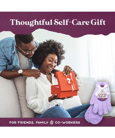 Purple Canyon Aloe Spa Sock and Glove Set | Overnight Moisturizing for Women and Men | Lavender Colored - Buy Online on SooperMarket.com