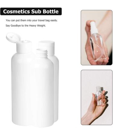 Beaupretty Pump Bottle Dispenser Empty Shampoo Bottles Refillable 200ml Leakproof Travel Bottles Cosmetic Containers for Liquids Cream 5pcs Travel Shampoo - Buy Online on SooperMarket.com