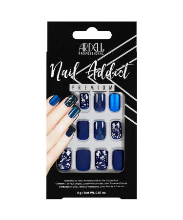 Ardell Nail Addict Premium Matte Blue 0.07 oz (2 g)