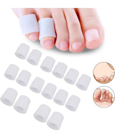 Gel Toe Cap and Protector - Prevent Ingrown Toenails, Corns, Blisters, Hammer Toes - 8 Pairs - Buy Online on SooperMarket.com