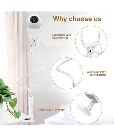 MYPIN Universal Flexible Baby Monitor Holder | Indoor Camera Stand - White - Buy Online on SooperMarket.com