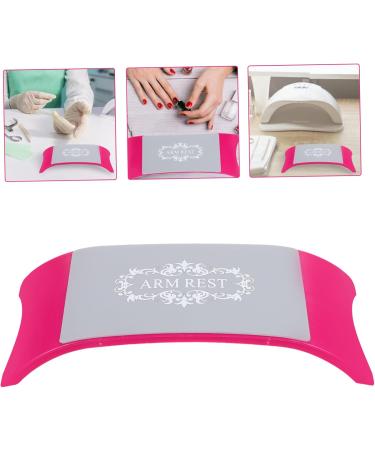 KALLORY Nail Accessories Office Desk Accessories Comfortable Silicone Nail Art Arm Rest Nail Salon Hand Holder Arm Rest Manicure Accessories () Desk Arm Nail Supplies Roso - Buy Online on SooperMarket.com