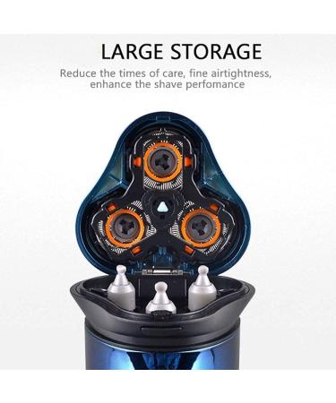GeRRiT Electric Shaver | Rechargeable 3D Rotary Razor with Pop-Up Trimmer | IPX7 Waterproof for Ultimate Grooming - Buy Online on SooperMarket.com