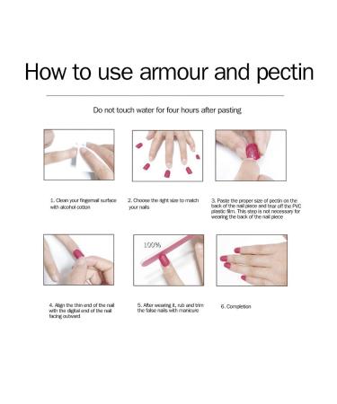 VATOCU Short Pink French Flame Coffin Press-On Nails - 24 Shiny Ballerina Nail Tips for Women & Girls - Buy Online on SooperMarket.com
