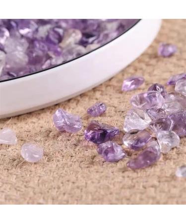 Natural Crystals and Stones 100g Purple Amethyst Quartz Stone Gravel 9mm-15mm for for Decoration kaixun - Buy Online on SooperMarket.com