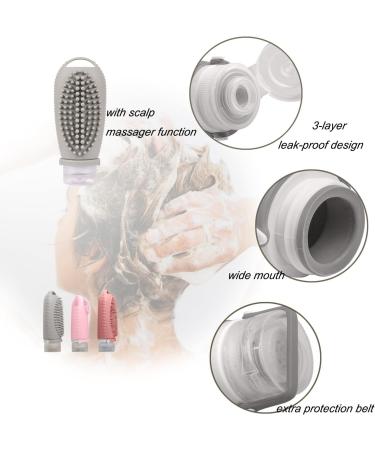 Travel Bottles for Toiletries - Leakproof TSA Approved Multi-functional Travel Essentials with Toiletry Bag - Buy Online on SooperMarket.com