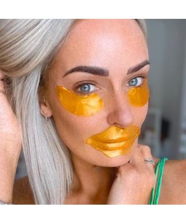 Buy Balance Active Formula Gold Collagen Hydrogel Lip Masks - 2 Pack (12g) | Hydrating & Plumping | International Shipping Available - Buy Online on SooperMarket.com