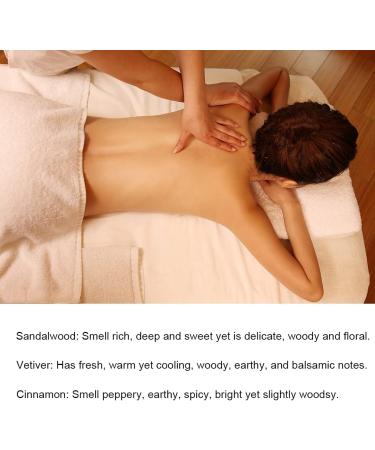 Therapeutic-Grade Aromatherapy Essential Oils Set Sandalwood Cinnamon Vetiver Essential Oils Set 100% Pure Aromatherapy Essential Oils Kit for Diffuser Massage Humidifier 3x10ml - Buy Online on SooperMarket.com