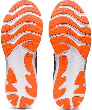 ASICS Men's Gel-Cumulus 24 Running Shoes 10 Black/Shocking Orange - Premium Performance Footwear - Buy Online on SooperMarket.com