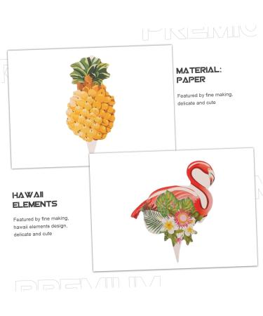Alipis 24pcs Hawaii Cupcake Wrappers Hawaii Cupcake Toppers Hawaiian Cake Picks Birthday Cupcake Toppers Hawaiian Decor Hawaii Cake Pick Tropical Wedding Decor Leaves Paper Tray - Buy Online on SooperMarket.com