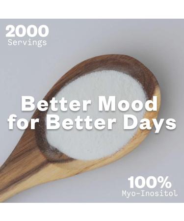 Purisure Myo-Inositol Powder 1kg - Fertility & Hormonal Balance Support | Pure Inositol Supplement for Energy & Brain Wellness - Vegan & Non-GMO - Buy Online on SooperMarket.com