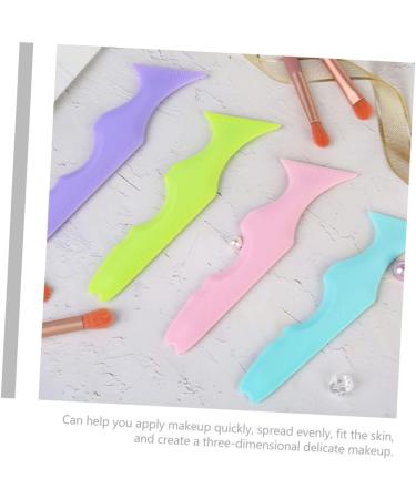 NOLITOY 2pcs Eyeshadow Heated Lash Curler Eyeliner Applicator Tool Silicone Eyeliner Aid Tools Auxiliary Usb - Buy Online on SooperMarket.com