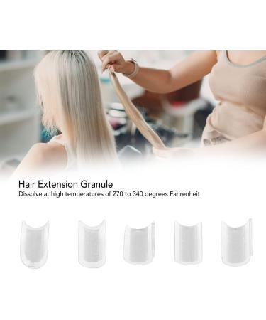 Hair Extension Glue Beads Resin Hair Bonding Glue 1 Bag U Tip Hair Extension Granule for Wigs Extension Bonding Accessories Cardboard bBoxes - Buy Online on SooperMarket.com