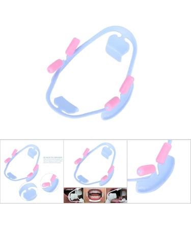 Kcabrtet 3D Mouth Opener Dental Cheek Retractor 2 Sizes 3D Mouth Opener Dental Intraoral Cheek Retractor Oral Teeth Dentist Tools(L-Purple) L Purple - Buy Online on SooperMarket.com