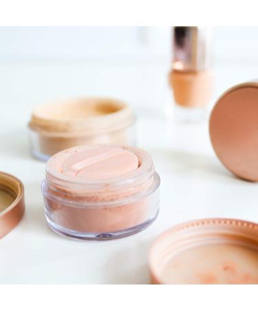 GOTH 6Pcs Round Velour Powder Puff Set for Face Makeup - Washable & Soft Cosmetic Pads - Buy Online on SooperMarket.com