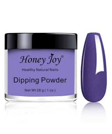 28g/Box Purple Dipping Powder No Lamp Cure Nails Dip Powder Like Gel Nail Natural Dry For Nail Salon No.56 HJ-ND064B-No.56