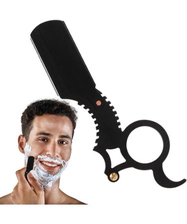 Ibuloule Cut-Throat Razor | Professional Shaving & Skin Care for Men - Ideal for Salon Travel Home & Outdoor Adventures - Buy Online on SooperMarket.com